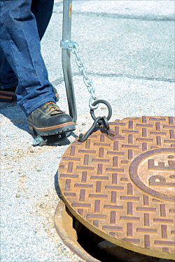 Plate Lifter Tool 2pk 170mm SIL295 Lid Manhole Lifting Keys Drain Cover 