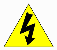 electrical hazard symbol
