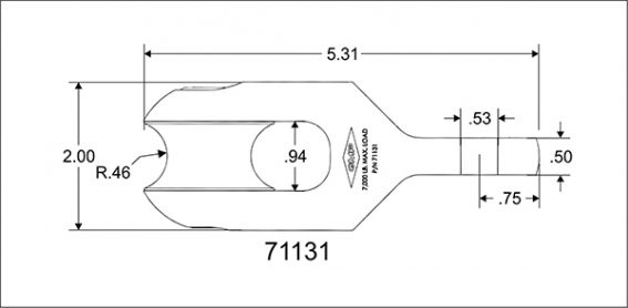 Rope to Swivel Connectors .5 inch