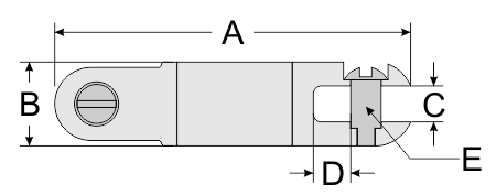 dimensions of swivel