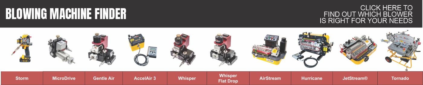 blowing machine header