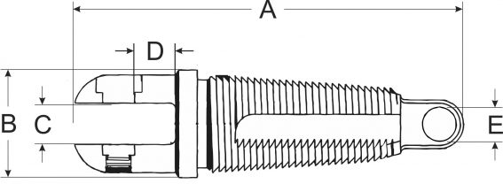 Pulling Eye Dimensions