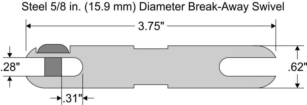 5/8" STEEL DIMENSIONS