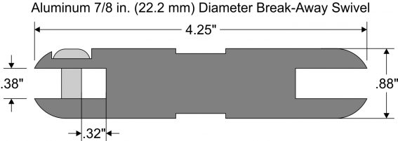 7/8" STEEL DIMENSIONS