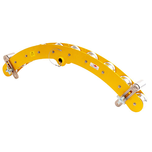 90° Corner Block W/Heavy Duty Aluminum Rollers