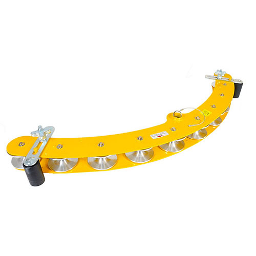 90° Corner Block w/ Aluminium Rollers