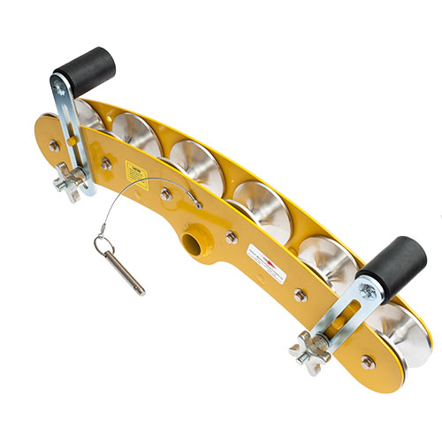 45° Corner Block w/ Aluminium Rollers
