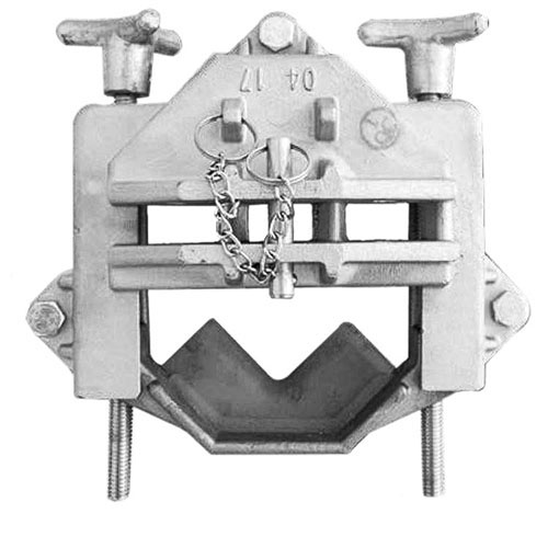Cross Arm Bracket - Adapter with Handles for Tie-Top Post Insulator