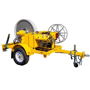 Sidewinder Fiber Optic Cable Puller with 42 in. Capstan