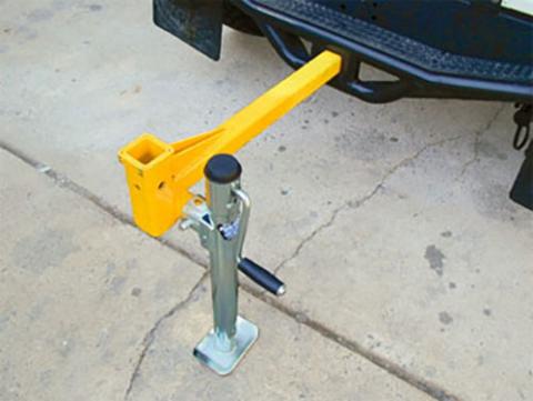 Vehicle Receiver Mount with Support Jack (for 2 in. receiver)