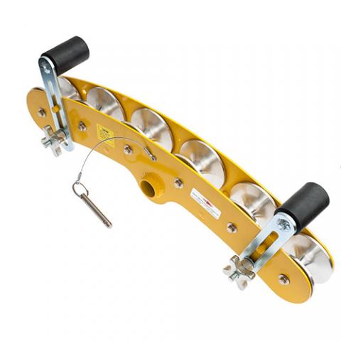 45° Corner Block w/ Aluminium Rollers