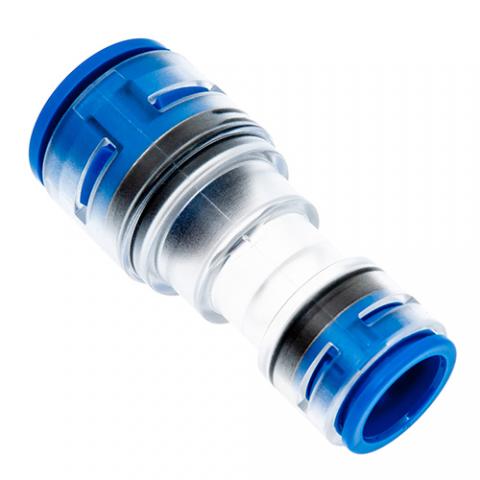 Clear Bodied Push-on Reducer Connectors For MicroDuct - 8.5mm - 8mm