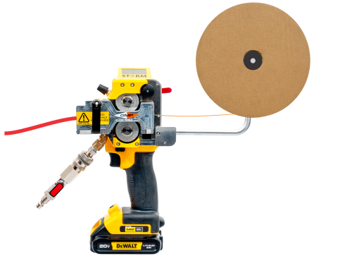 Storm with fiber reel