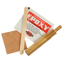 Duct rodder repair kit 3/8 in male