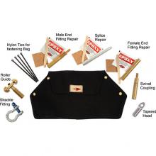 Duct Rodder Accessory Kit for 1/2 in. Standard Rod w/Canvas Pouch