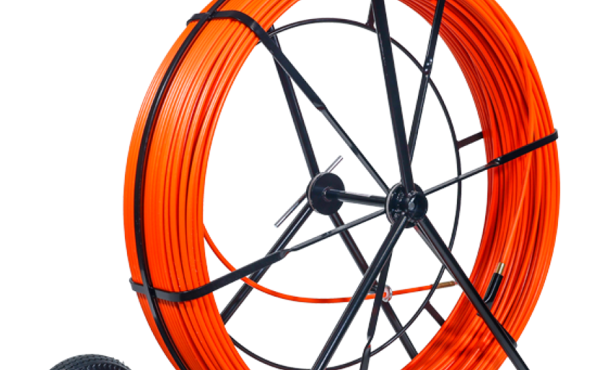 New and Improved Duct Rodder, 1/2 Model only, with transparent background, PNG file format.