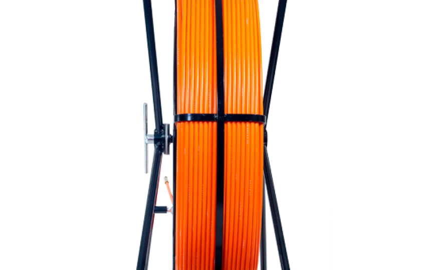 New and Improved Duct Rodder, 1/2 Model only, rear view, with transparent background, PNG file format.