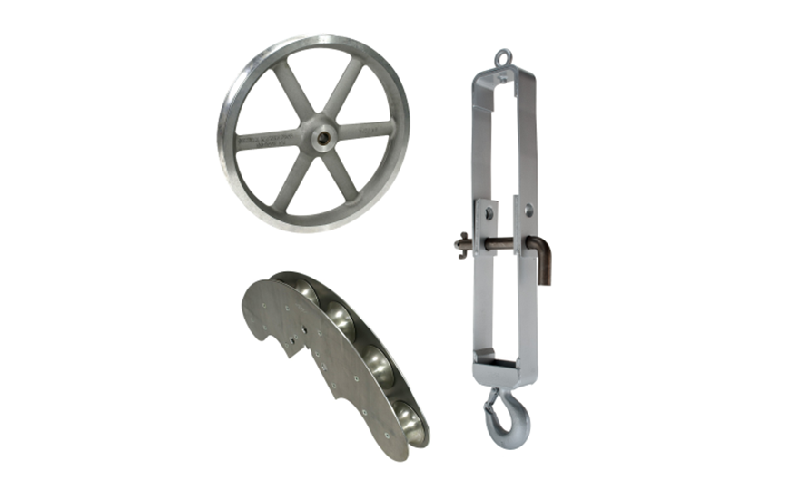 Cable Sheaves, Shackles and Quadrant Blocks