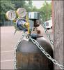 B Pressure Regulator Shackle in Use