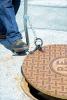 Utility Manhole Cover Lifter