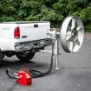 Hydraulically Limited Cable Puller with Motor Receiver Mount