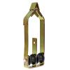1 in. Economy Dual Nylon Roller Cable Block