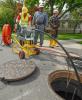 Hydro Duct Rod Pusher Use